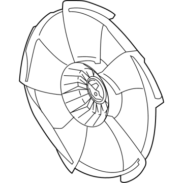 Acura 19020-61B-A01 FAN, COOLING