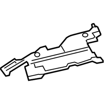 Toyota 55606-52020 Lower Panel Extension