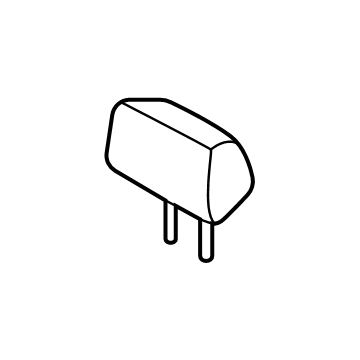 Nissan 86460-5MP0A HEADREST ASSY-REAR SEAT