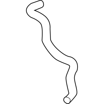 Acura 19571-61B-A00 HOSE, R. (UPPER)