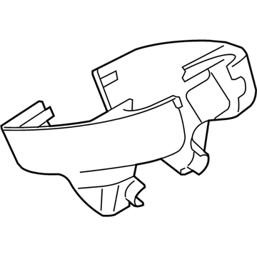 BMW 51-16-7-076-129 Set Of Covers Mirror Baseplate