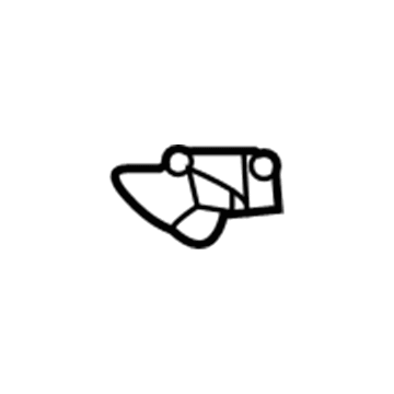 Kia 852374D001QW Cover-SUNVISOR Pivot