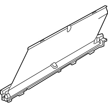 Kia 83352C5000 Curtain-Rear Door, LH