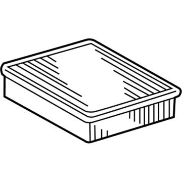 Toyota 17801-0P051 Filter Element