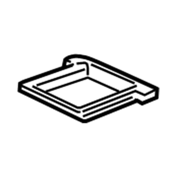 Honda 83451-TA0-A01ZA Box, Tray *NH167L* (GRAPHITE BLACK)