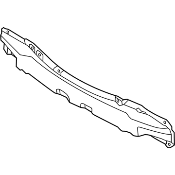 Hyundai 86631-1R210 Beam-Rear Bumper