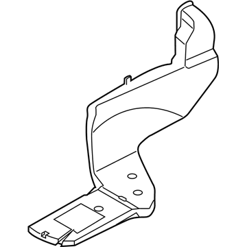 Hyundai 97370-C1001 Duct-Rear Heating, RH