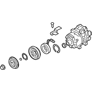Kia 977013F400RU Reman Compressor Assembly