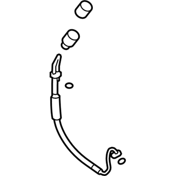 Kia 977623F500 Air Conditioner Refrigerant Discharge Hose