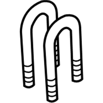 Nissan 55247-8Z400 Clip Rear Spring