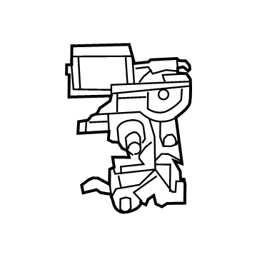 Mopar 4589273AL Front Door Latch Left