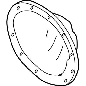 GM 26067595 Cover, Rear Axle Housing