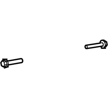 Honda 90172-SDA-A00 Bolt, Flange (10X78)