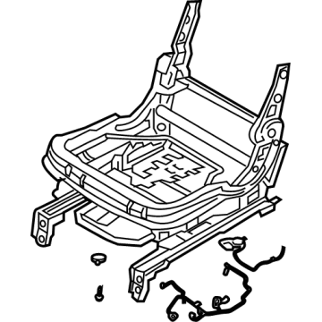 Hyundai 89500-S8310-NNB Track Assembly-RR Seat LH