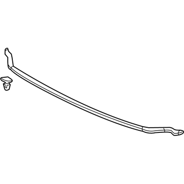 Lexus 53395-60090 Seal, Hood To RADIAT