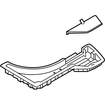 Hyundai 85755-G2100-T9Y Tray-Lugg Side, LH