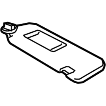 Lexus 74320-30A21-B0 Visor Assy, LH
