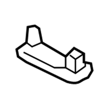 Lexus 75631-30060-A1 Garnish, Roof Top, Front
