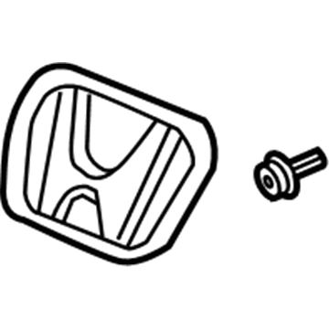 Honda 75701-S2A-A00 Emblem, Rear Center (H)