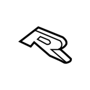 Honda 75711-S2A-A01 Emblem Set (R)