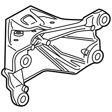 BMW 22-11-9-470-132 ENGINE SUPPORTING BRACKET, R