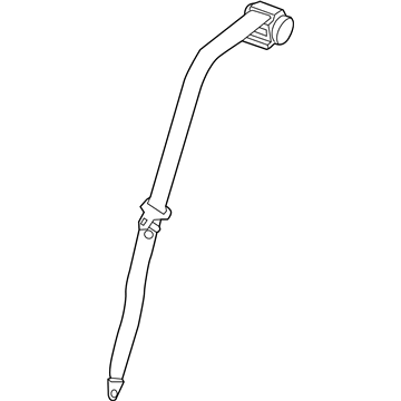 BMW 72-11-9-803-207 Upper Rear Seat Belt