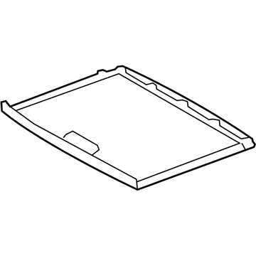 Lexus 63306-50190-A0 Trim Sub-Assy, Sunshade
