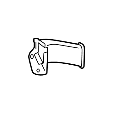 Toyota 52821-12010 DUCT, AIR INTAKE, RH