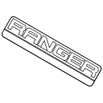Ford 6L5Z-9942528-B Emblem