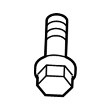 GM 11610915 Rear Lower Control Arm Bolt
