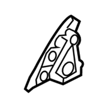 Hyundai 83840-G3000-TRY Moulding Assembly-Rear Door Delta, RH