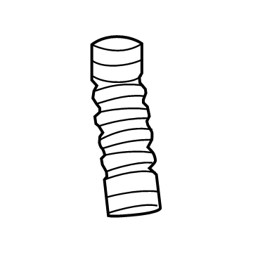 Honda 17292-59B-006 Hose, Intercooler In.