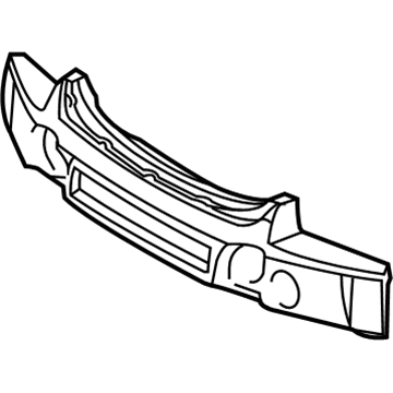 Lexus 52611-30360 Absorber, Front Bumper Energy