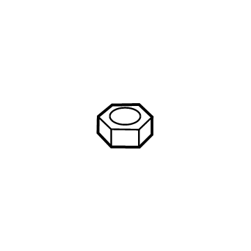 Nissan 54588-1HA0A Nut