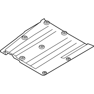 Nissan 748S2-9HE0A COVER-FLOOR UNDER, RH