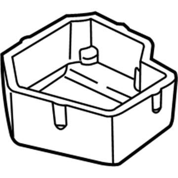 BMW 51-47-9-130-750 Storage Troug Luggage Trunk Floor