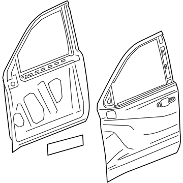 GM 84830114 Door Shell