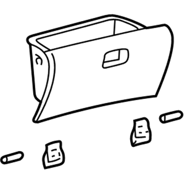 Toyota 55501-60171-A1 Glove Box Assembly