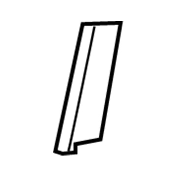Lexus 67675-50030-C0 Garnish, Rear Door Frame, NO.2 RH