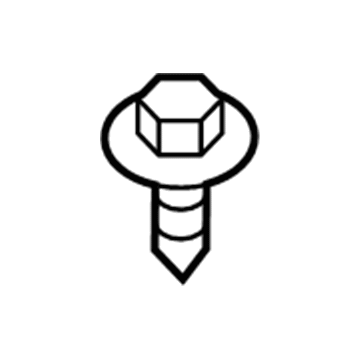 BMW 07-14-6-961-201 Self-Locking Hex Bolt