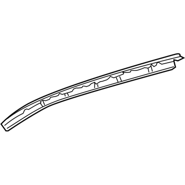 Lexus 61247-60080 Reinforcement, Roof Side Rail, Inner RH