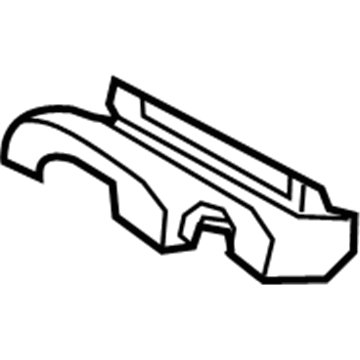 Hyundai 84850-3N800-RY Steering Column Upper Shroud