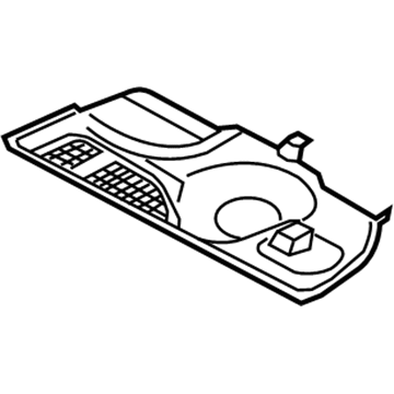 Hyundai 97285-3N800-RY Cover Assembly-Under, RH