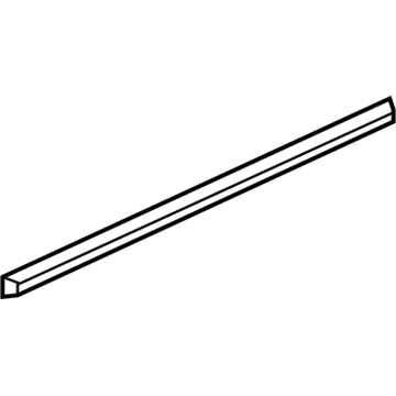Honda 72835-TK8-A01 Weatherstrip, R. Slide Door (Inner)