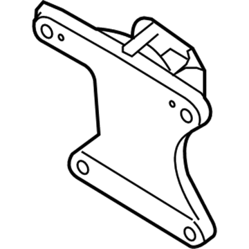 Nissan 39780-3TA0A Bracket-Bearing Support, Front Drive Shaft