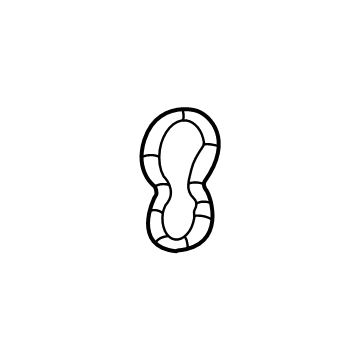 Toyota 16345-24010 Gasket, Water Outlet