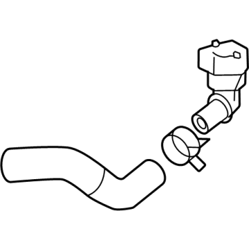Toyota 16260-F2210 Pipe Assembly, Water By-