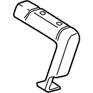 Lexus 71507-60050 Pad, Rear Seat Back, RH(For Separate Type)