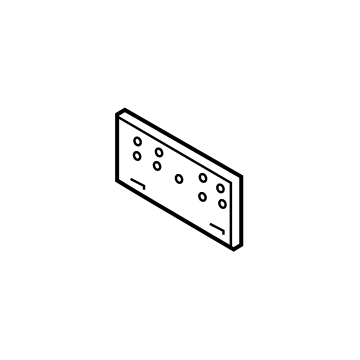 Ford JL3Z-17A385-AA License Bracket