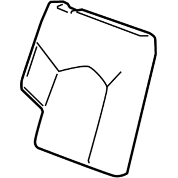 GM 20800311 Seat Back Cover